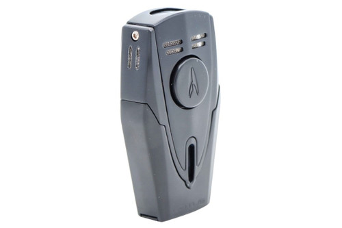 Lotus Fury Twin Pinpoint Torch Flame Lighter - Black