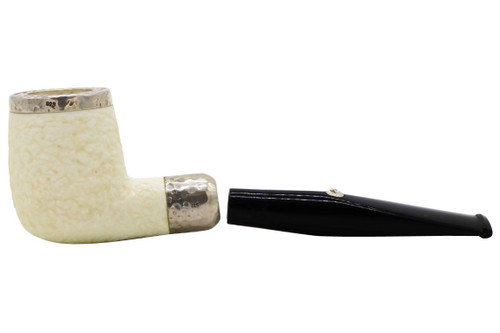Barling 1812 Ivory Meerschaum Rustic Tobacco Pipe 101-4657 