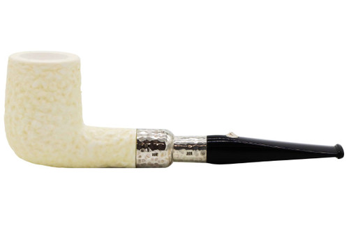 Barling 1812 Ivory Meerschaum Rustic Tobacco Pipe 101-4648 Left