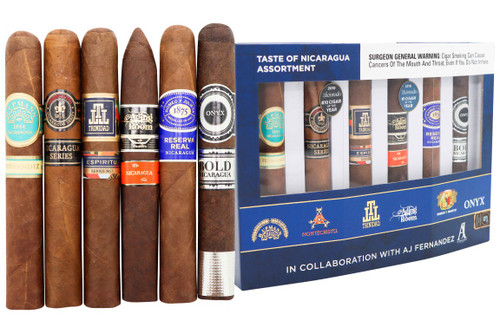 Taste of Nicaragua by AJ Fernandez 6-Pack Cigar Sampler