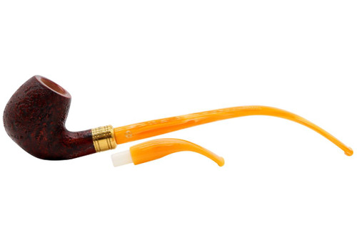 Rattray's The Bagpiper Sandblast and Yellow Tobacco Pipe