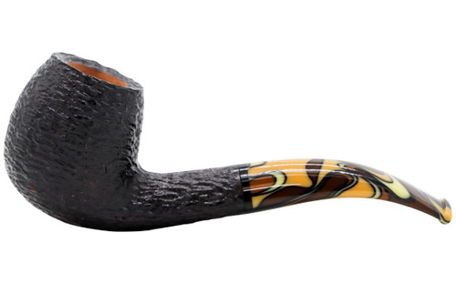 Savinelli Paloma Rustic Black 677KS Tobacco Pipe