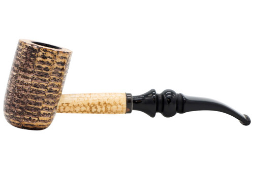 Missouri Meerschaum The Louis Tobacco Pipe - Bent  Left