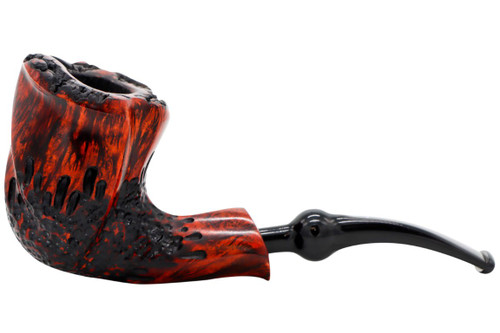 Nording Rustic #4 Freehand Tobacco Pipe 101-6780 Left