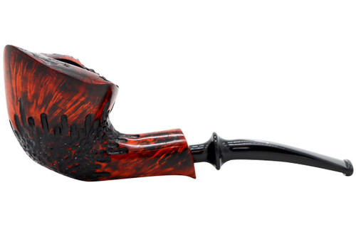 Nording Rustic #4 Freehand Tobacco Pipe 101-6827 Left