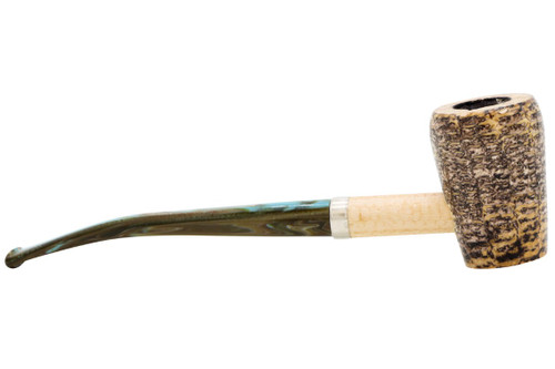 Missouri Meerschaum: Elf Cobbit Corn Cob Pipe Black Shimmer Stem - Boswell  Pipes