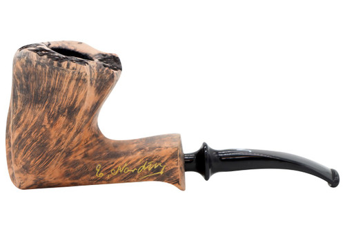 Nording Signature Black Grain Tobacco Pipe 101-7012 Left