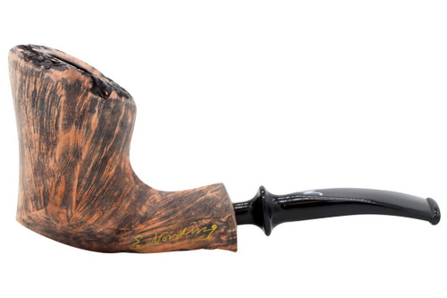 Nording Signature Black Grain Tobacco Pipe 101-7039 Left