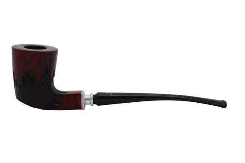 Nording Churchwarden Spigot Rustic Tobacco Pipe 101-7300 Left