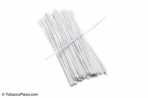 12 Inch Churchwarden Pipe Cleaners White - Set of 3 Packs