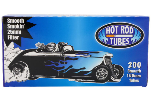 Hot Rod Smooth 100's Tubes  Box