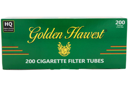 Golden Harvest Green King Size Tubes Box