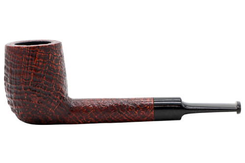 Savinelli Luisa Fiammata Sandblast 703KS Tobacco Pipe Left