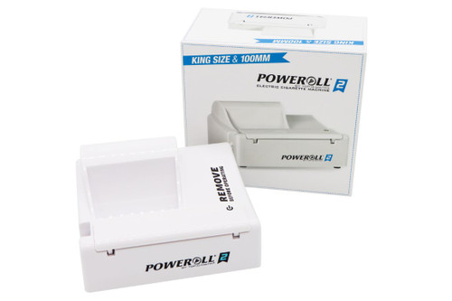 Top PoweRoll 2 Electric Cigarette Rolling Machine and Box