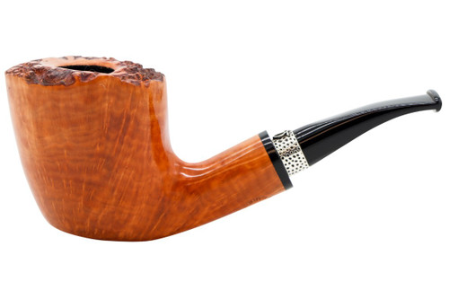 Nording Freehand Virgin #1 Silver Tobacco Pipe 101-7907 Left