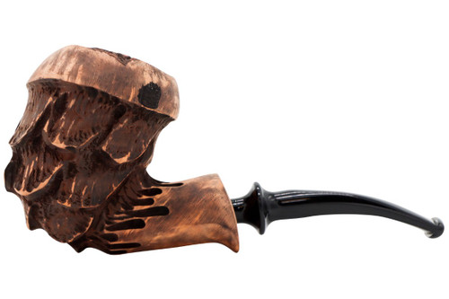 Nording Spruce Cone Matte Brown Tobacco Pipe 101-7965 Left