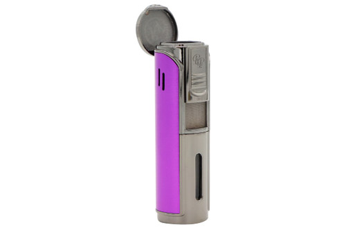 Rocky Patel Envoy Lighter - Gunmetal & Purple
