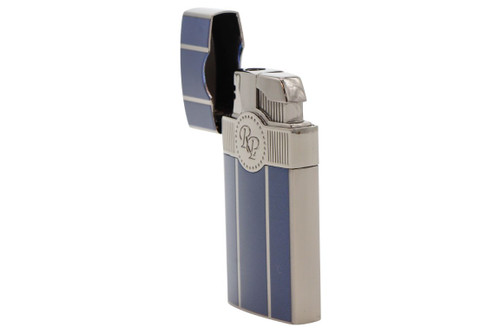 Rocky Patel Executive Lighter - Gunmetal/Blue