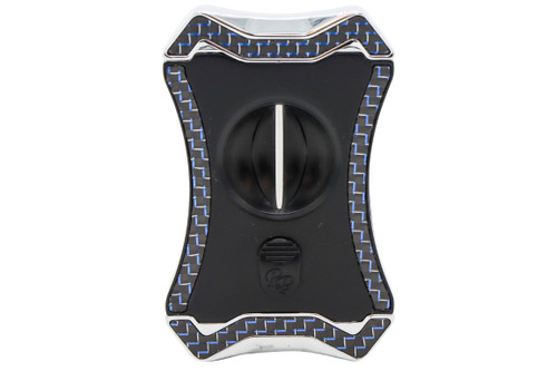 Rocky Patel V-Cutter Viper Series - Silver/Black/Blue Carbon Fiber Front