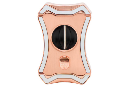 Rocky Patel V-Cutter Viper Series - Rose Gold/White Carbon Fiber Front