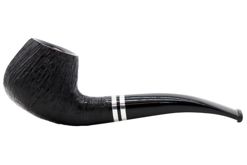 Cesare Barontini Nero Sabbiata 5 Tobacco Pipe Left