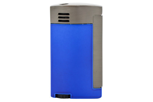 Vertigo Amigo Single Torch Cigar Lighter - Blue Front