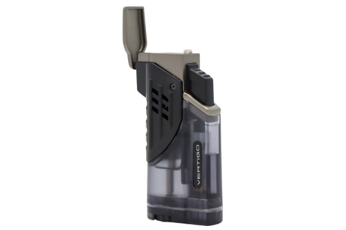Vertigo Glock Triple Torch Cigar Lighter - Charcoal