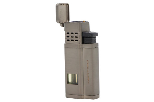 Vertigo Conquistador Quad Torch Cigar Lighter - Gunmetal 