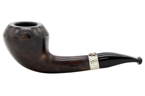 Nording Silver Classic Smooth Tobacco Pipe 101-9144 Left