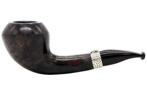 Nording Silver Classic Smooth Tobacco Pipe 101-9152 Left
