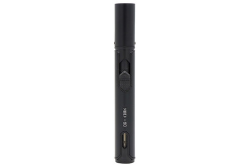 Vertigo Blade Single Torch Cigar Lighter - Black Front