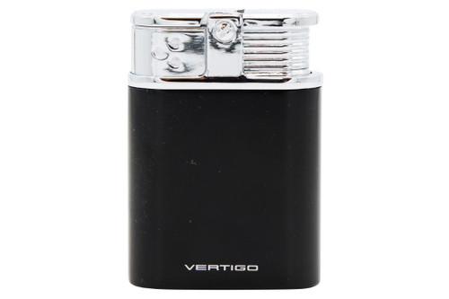 Vertigo Stealth Triple Torch Cigar Lighter - Black Front