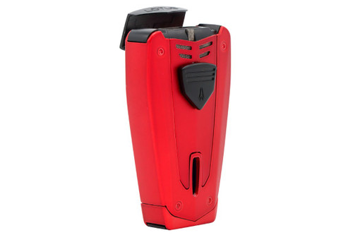 Lotus Fusion Triple Pinpoint Torch Flame Lighter - Red