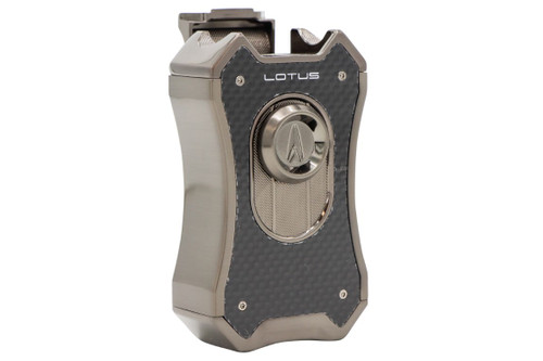 Lotus Emperor Quad Torch Lighter - Gunmetal