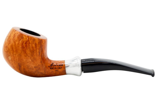 Molina Tromba 100 Smooth Light Brown Tobacco Pipe - Bent Prince Left