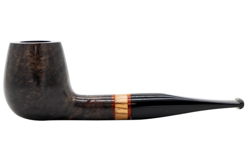 Molina Zebrano Black 102 Tobacco Pipe Left