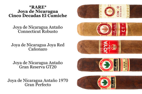 Drew Estate's Rare Cigar - Joya de Nicaragua Tasting Cigar Sampler