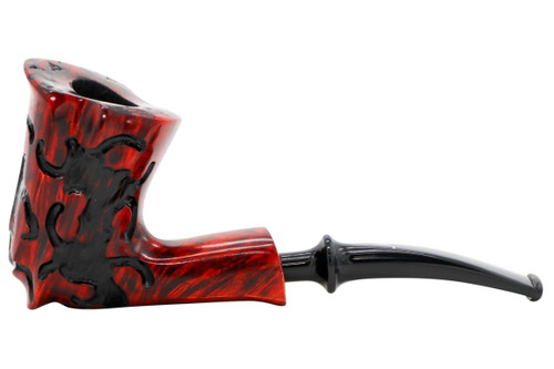 Nording Fantasy #5 Freehand Tobacco Pipe 102-0455 Left