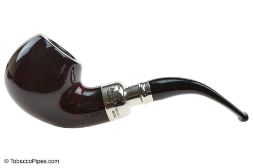 Peterson Spigot Red Spray XL02 Smooth Tobacco Pipe Fishtail Left Side