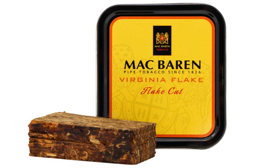 Mac Baren Virginia Flake Pipe Tobacco Tin and Tobacco