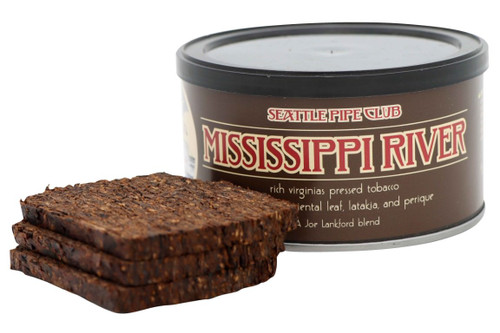 Seattle Pipe Club Mississippi River Pipe Tobacco Tin