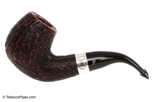 Peterson Sherlock Holmes Professor Rustic Tobacco Pipe PLIP Left Side