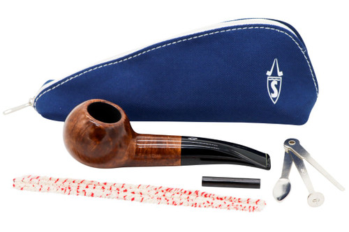 Savinelli One Rustic 601 Tobacco Pipe Starter Kit - TobaccoPipe.com