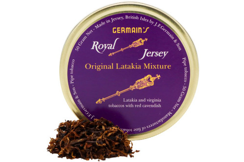 Germain Royal Jersey Latakia Mixture Pipe Tobacco - 1.75 oz