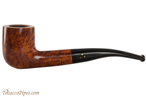 Brigham Mountaineer 354 Tobacco Pipe - Bent Billiard Smooth