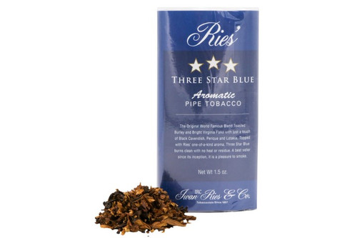 Ries' Three Star Blue Aromatic Pipe Tobacco