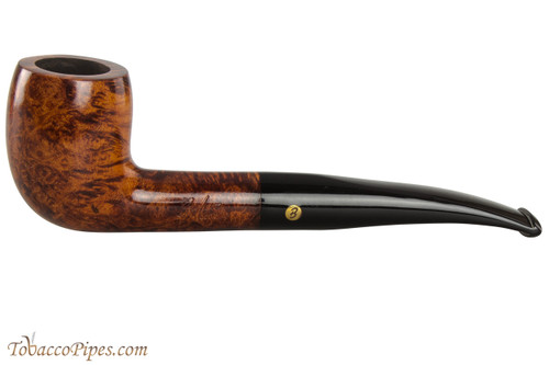 Brigham Klondike 59 Tobacco Pipe - Bent Billiard Smooth