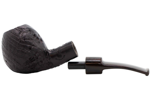 Pipe Arbutus in strawberry tree cutty shape natural sandblasted briar