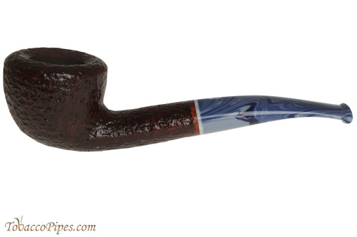 Savinelli Oceano 316 KS Rustic Tobacco Pipe - Bent Pot