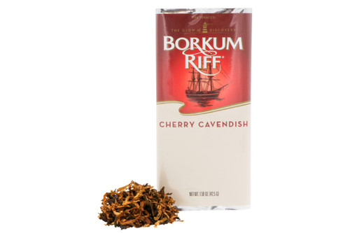 Borkum Riff Cherry Cavendish Pipe Tobacco Pouch 1.5 Oz Pouch